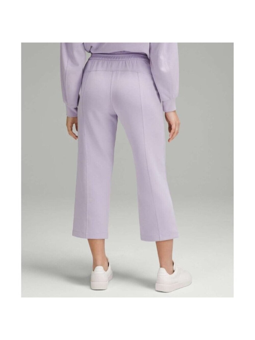 Lululemon Softstreme High-Rise Straight Leg Crop 24” - Lilac Ether, Size 12